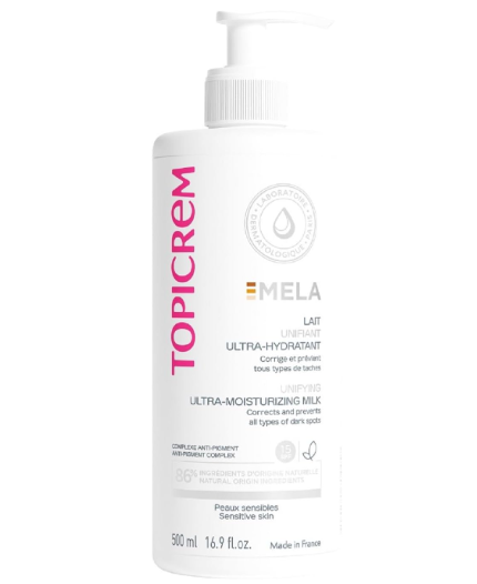 Topicrem MELA Ultra-Moisturizing Milk 500ml