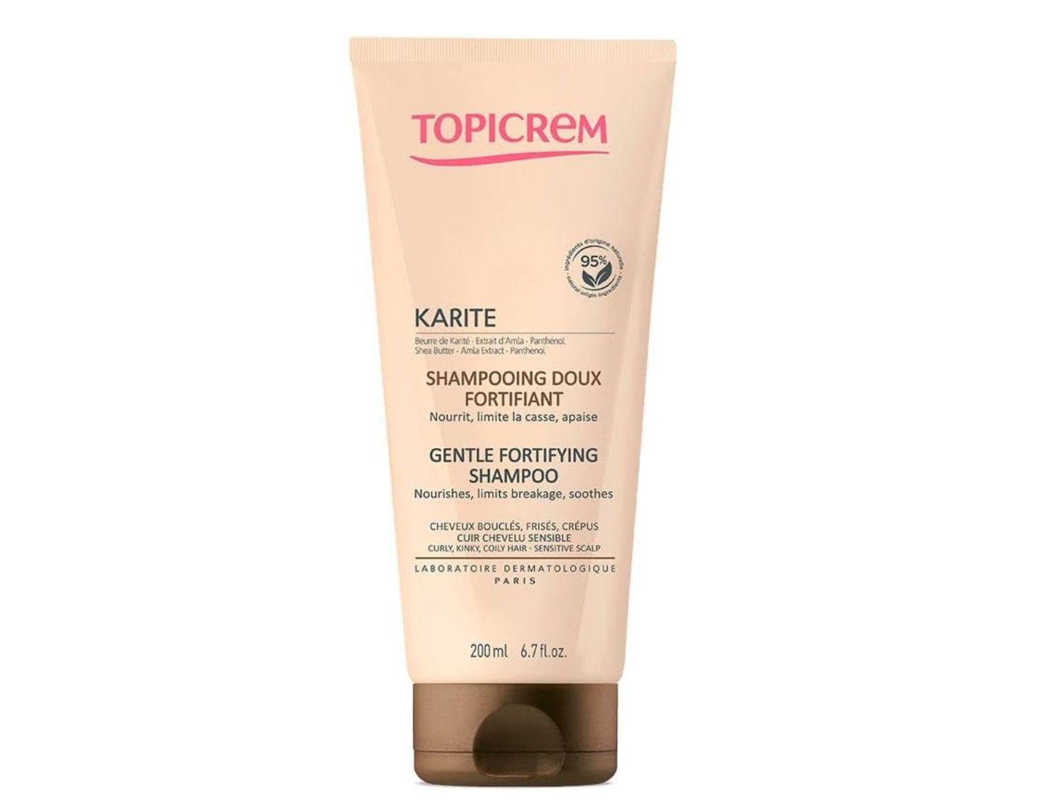 Topicrem Karité Gentle Fortifying Shampoo Shea Butter & Amla Extract 200ml