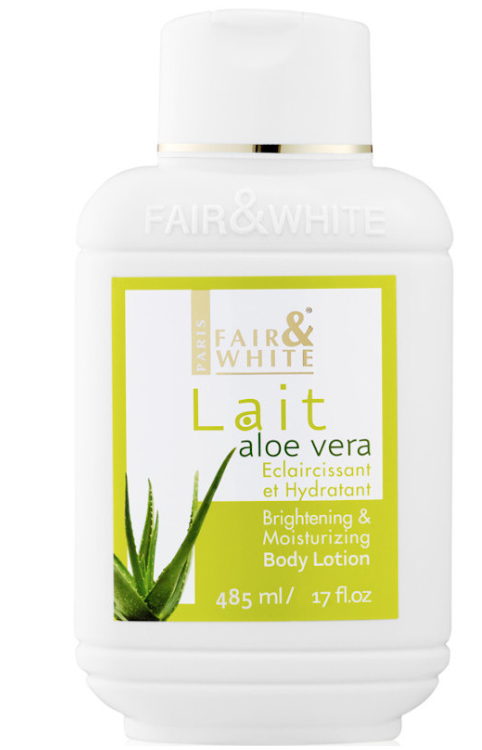 Fair & White Aloe Vera Brightening & Moisturizing Body Lotion 485ml