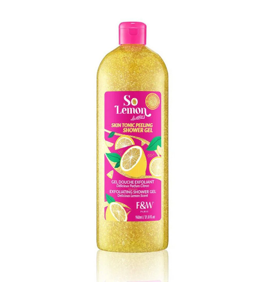 Fair & White So Lemon Exfoliating Shower Gel 940ml