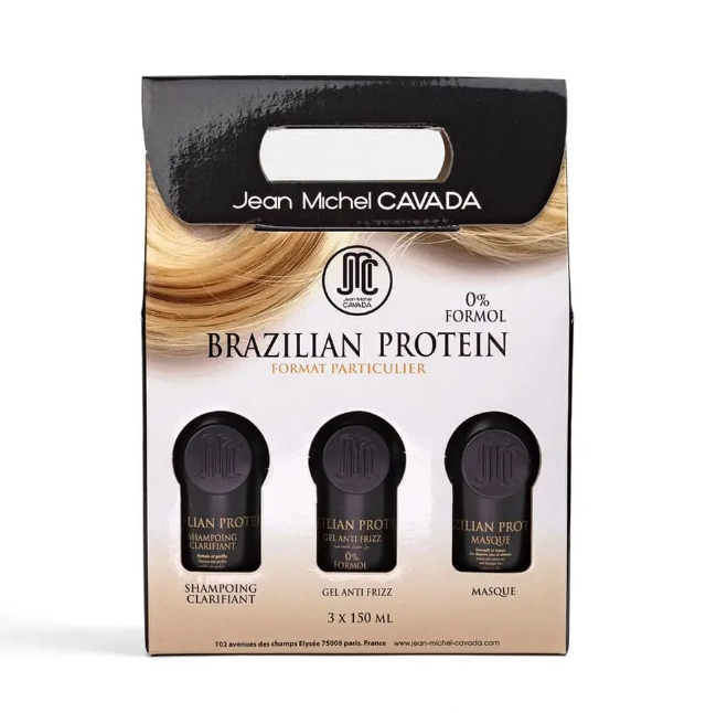 Jean Michel Cavada Brazilian Protein Treatment Kit 3 x 150ml