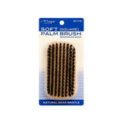 Soft Square Palm Brush – Natural Boar Bristle