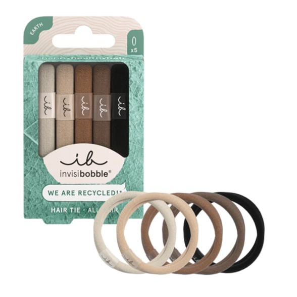 Recycled Hair Tie Mocha