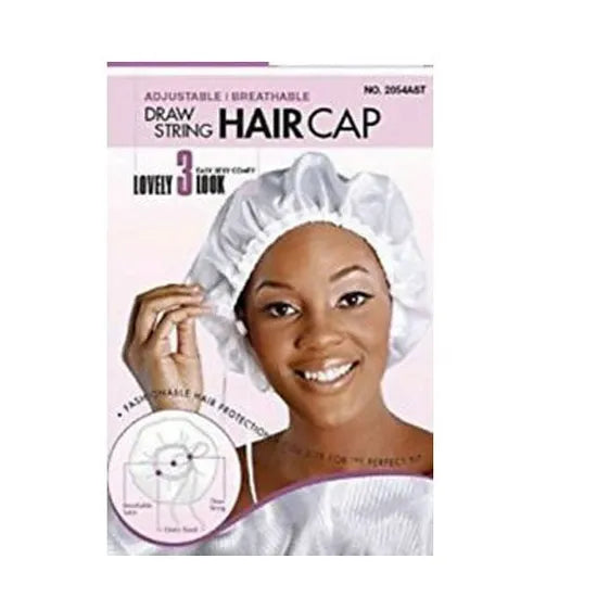 Drawstring Hair Cap – Assorted Colors