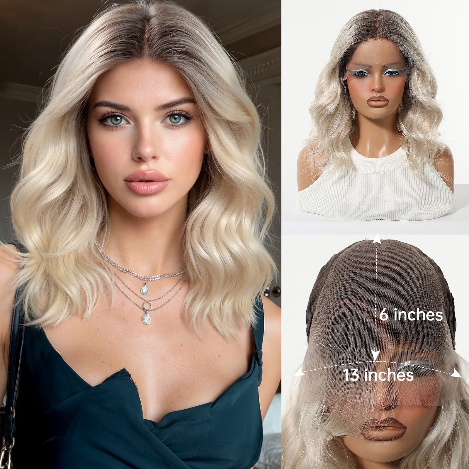 Aurora 13x4 Deep Lace Synthetic Wig
