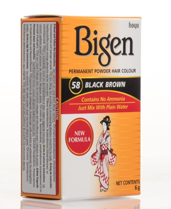 Bigen Permanent Powder Hair Colour 6g