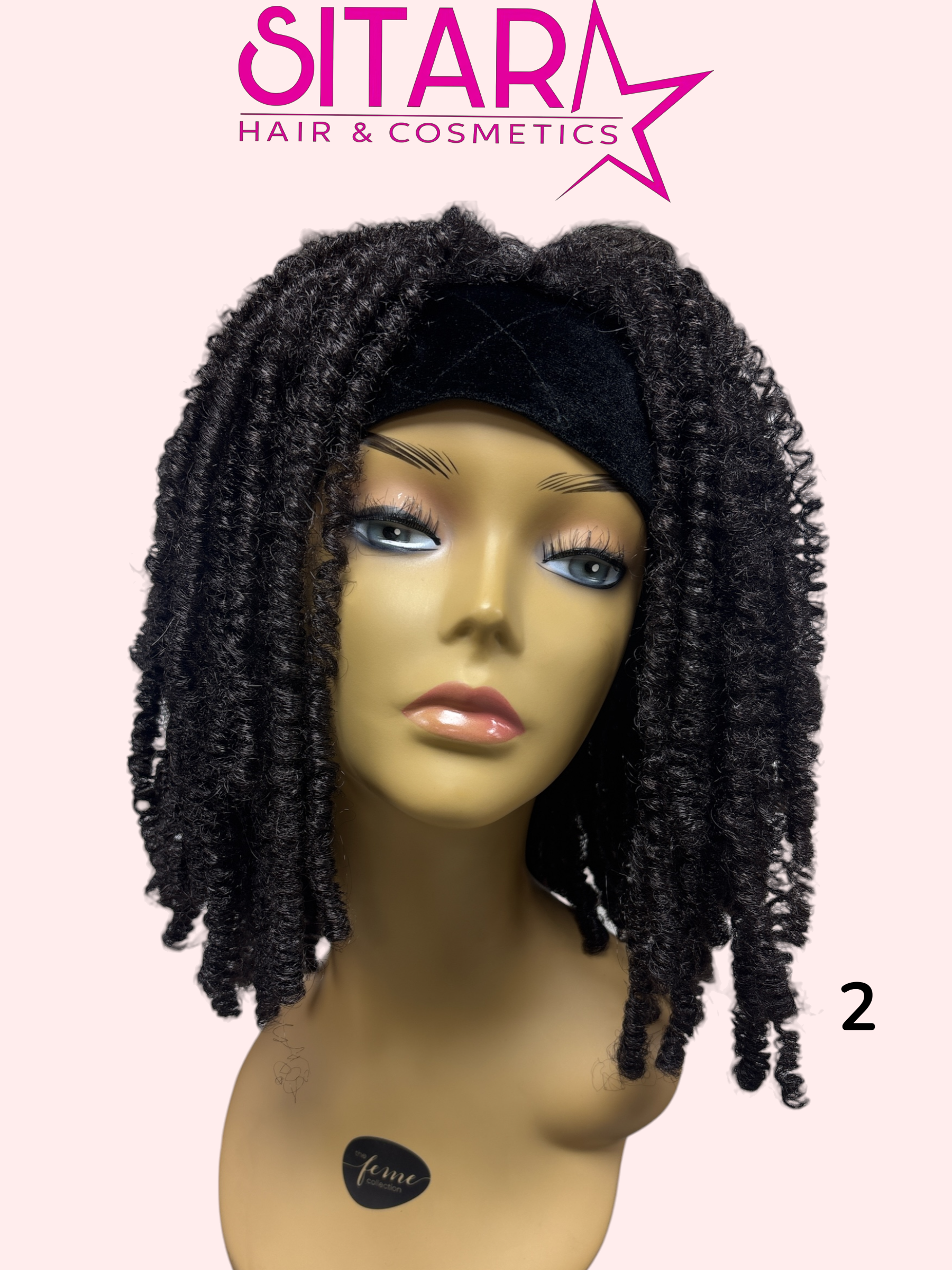 HB Mila Synthetic Headband Wig 12in