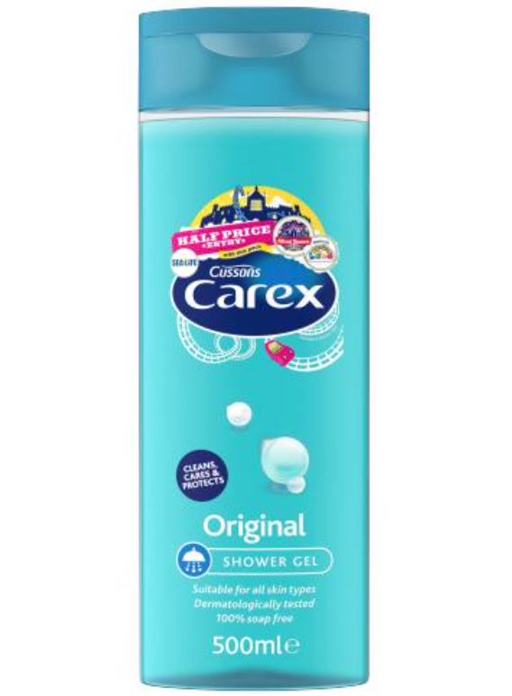 Carex Original Shower Gel 500ml