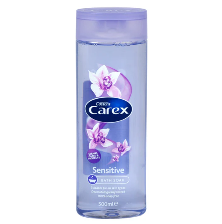 Cussons Carex Sensitive Bath Soak 500ml