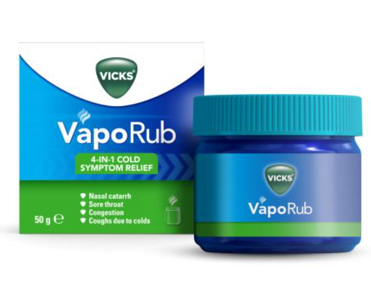 Vicks VapoRub 4-in-1 Cold Symptom Relief