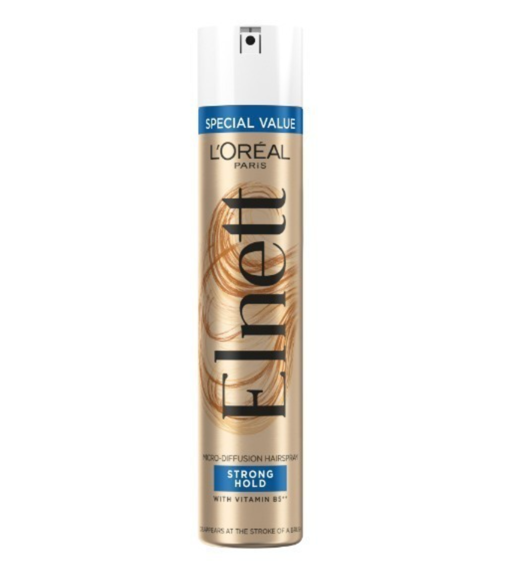 L’Oréal Paris Elnett Satin Strong Hold Hairspray with Vitamin B5 300 ml