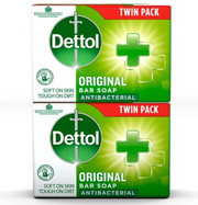 Dettol Original Antibacterial Bar Soap Twin Pack