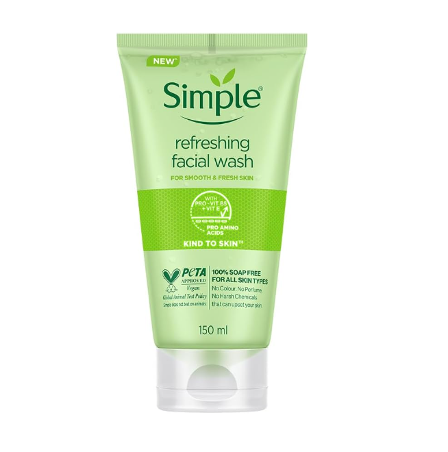 Simple Refreshing Facial Wash 150ml