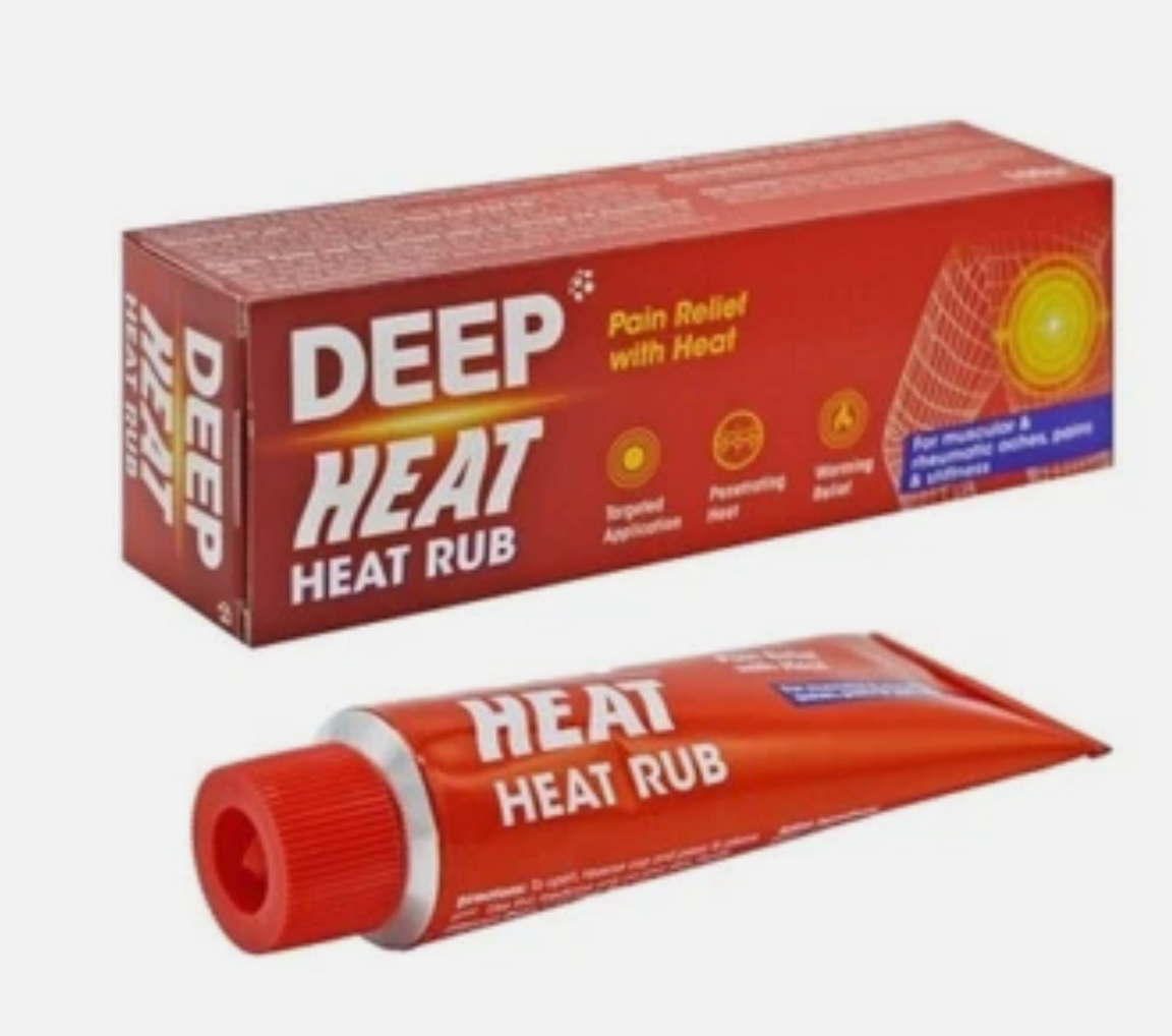 Deep Heat Heat Rub Pain Relief 2 × 100g
