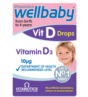 Vitabiotics Wellbaby Vitamin D3 Drops