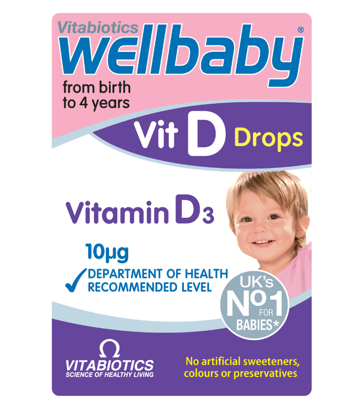 Vitabiotics Wellbaby Vitamin D3 Drops