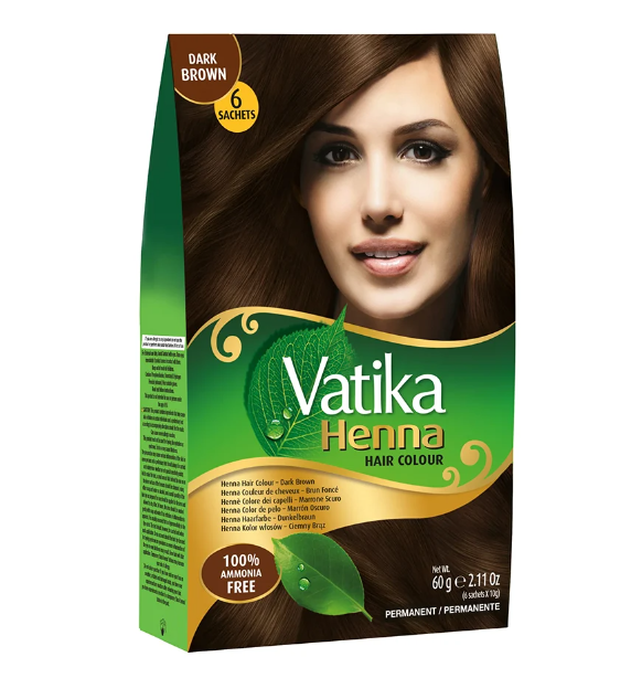 Vatika Henna Hair Colour 60g (6 Sachets)