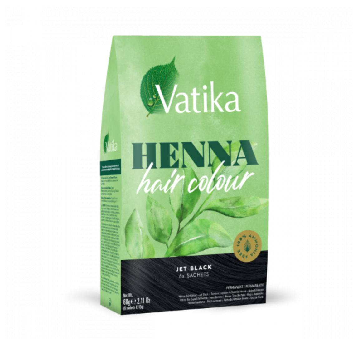 Vatika Henna Hair Colour 60g (6 Sachets)