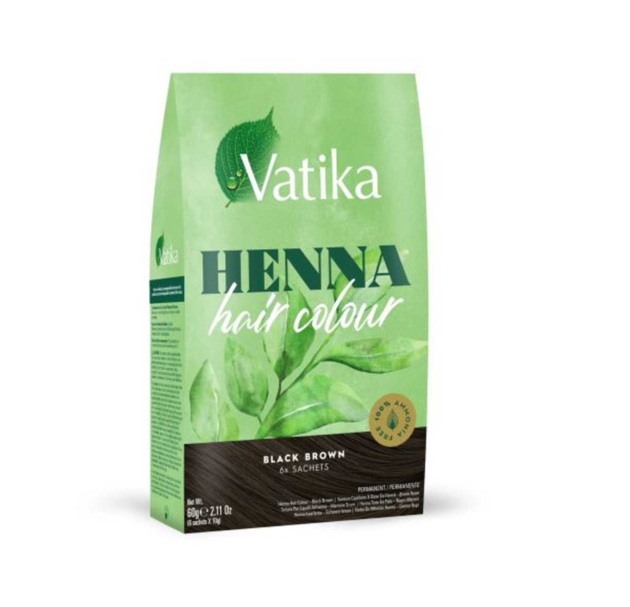 Vatika Henna Hair Colour 60g (6 Sachets)