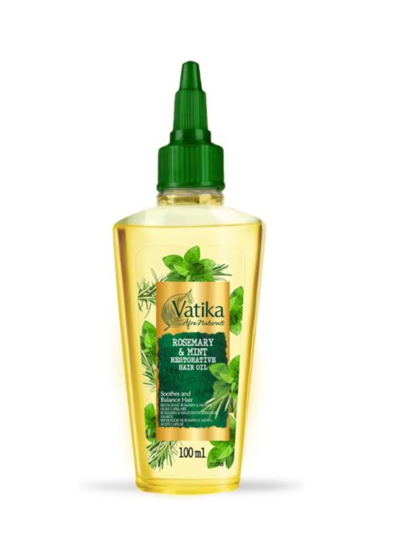Vatika Afro Naturals Rosemary & Mint Restorative Hair Oil 100ml