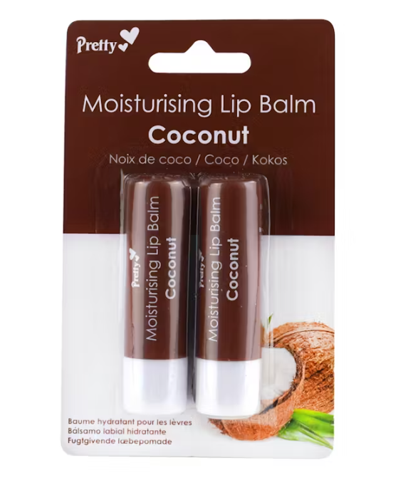 Pretty Moisturising Lip Balm 2 × 4.3g