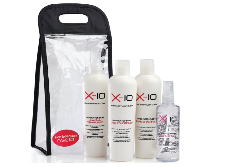 X-10 Hair Extension Care Kit