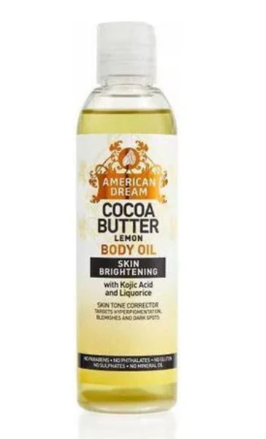 American Dream Cocoa Butter Lemon Body Oil 200ml
