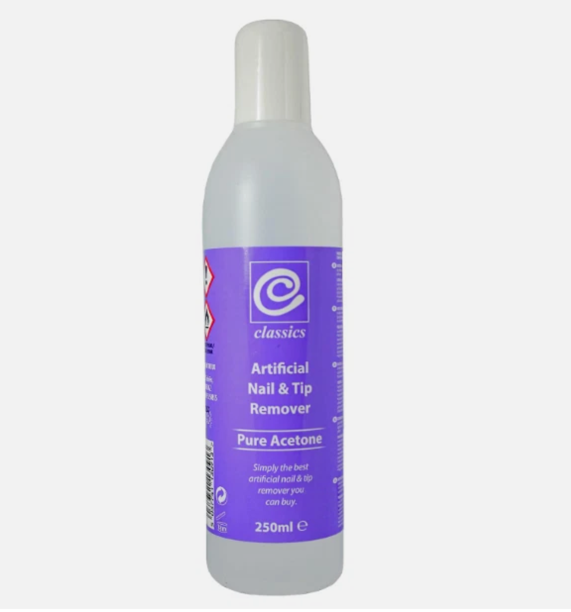Classics Artificial Nail & Tip Remover Pure Acetone 250ml