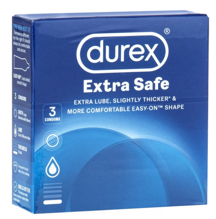 Durex Extra Safe Condoms 3pcs