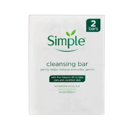 Simple Cleansing Bar 2 Bars