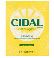 Cidal Cleansing Bar Antibacterial 2x100g