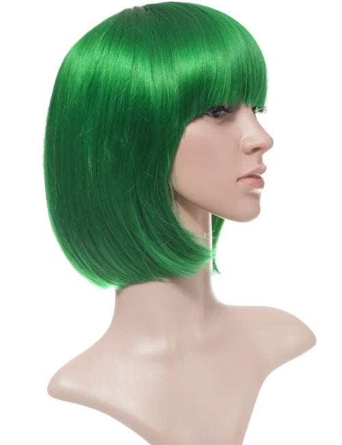 Party Colour Bob Full Head Wig