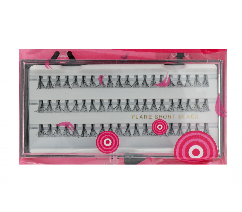 EyeLashes Flare Short Black