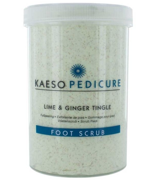 Kaeso Pedicure Lime & Ginger Tingle Foot Scrub