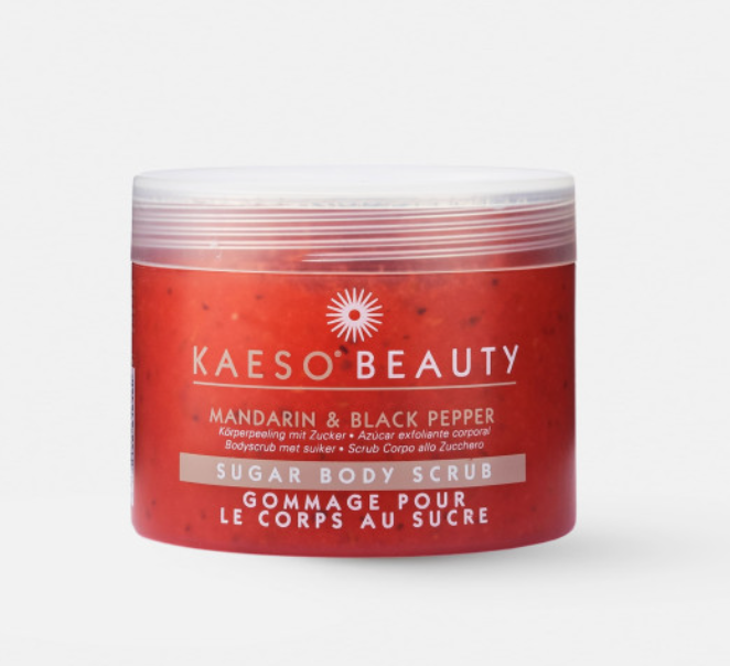 Kaeso Beauty Mandarin & Black Pepper Sugar Body Scrub 450ml