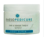 Kaeso Pedicure Lime & Ginger Tingle Foot Scrub