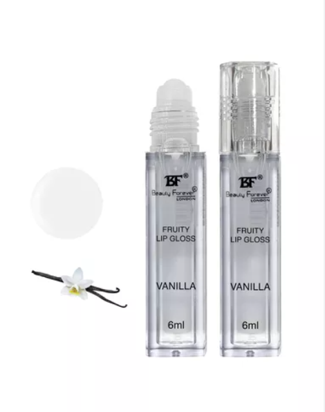 Beauty Forever London Fruity Lip Gloss Vanilla 6ml
