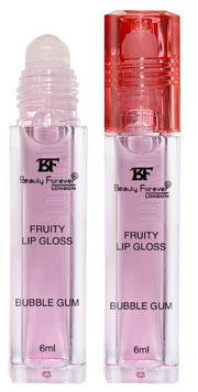 Beauty Forever London Fruity Lip Gloss Bubble Gum 6ml