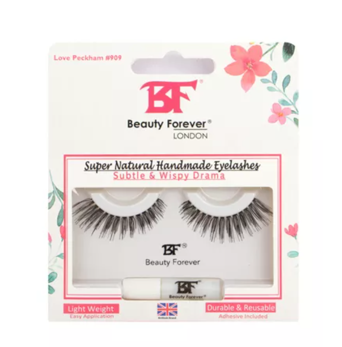 Beauty Forever London Super Natural Handmade Eyelashes Love Peckham 909