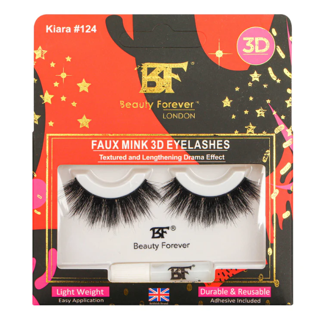 Beauty Forever London Faux Mink 3D Eyelashes Kiara