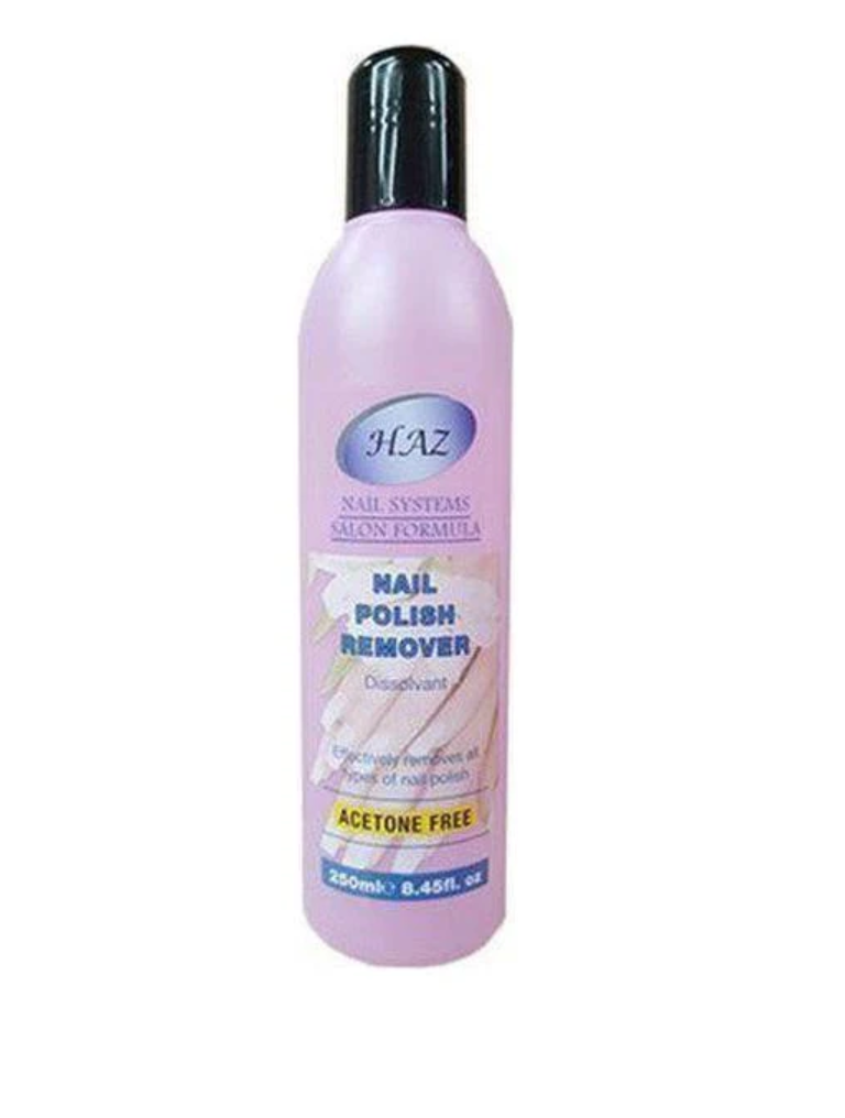 HAZ Acetone-Free Nail Polish Remover 250ml Salon Formula