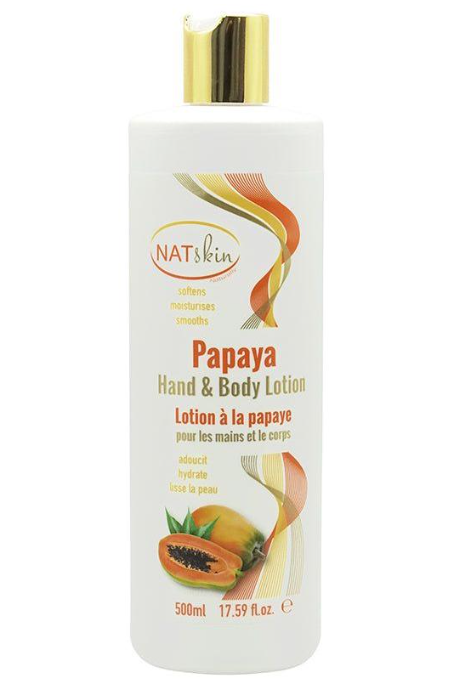 NAT&Skin Papaya Hand & Body Lotion 500ml
