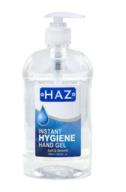 HAZ Instant Hygiene Hand Gel Soft & Smooth 600ml
