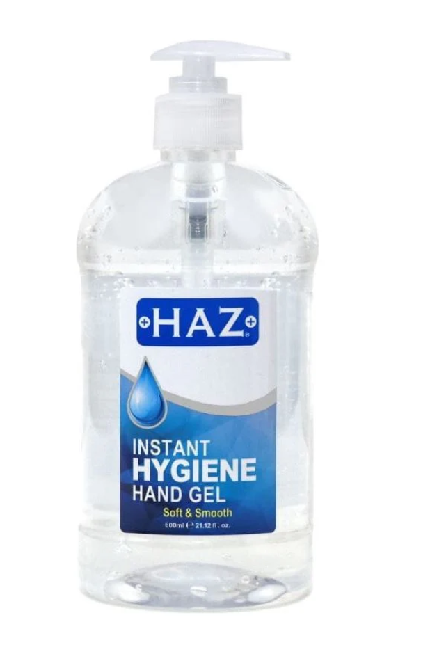 HAZ Instant Hygiene Hand Gel Soft & Smooth 600ml