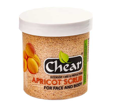 Chear Apricot Scrub For Face and Body 454g