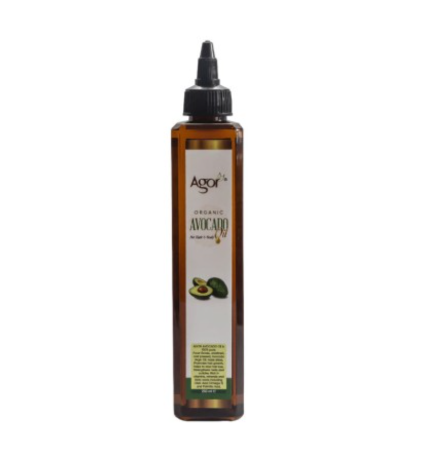 Agor Organic Avocado Oil For Hair & Body 250 ml