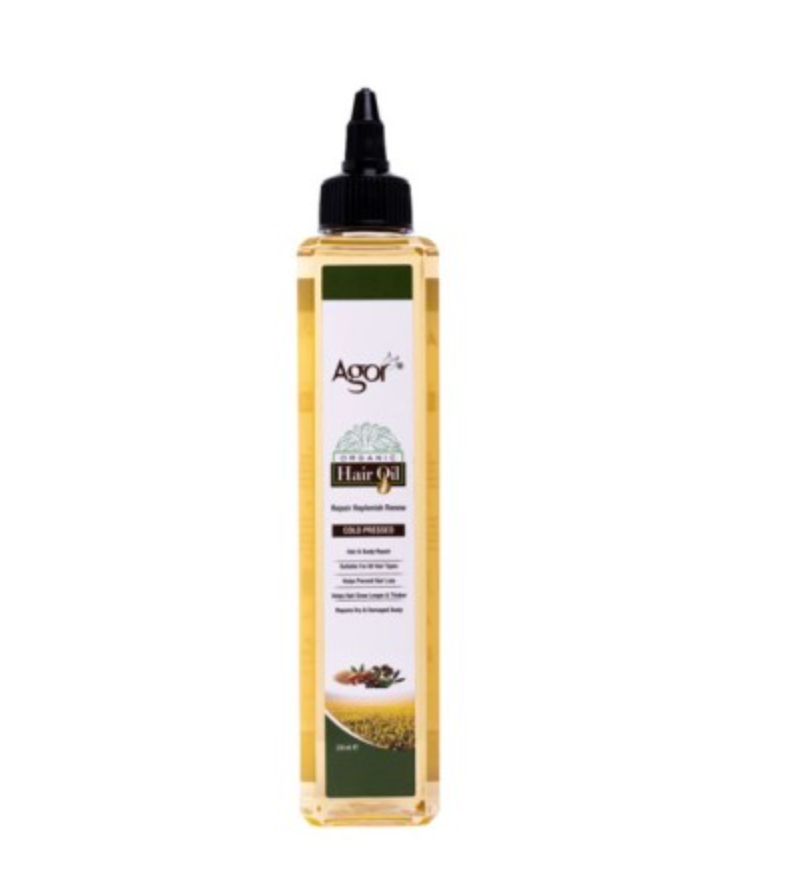 Agor Organic Cold Pressed Hair Oil 250 ml