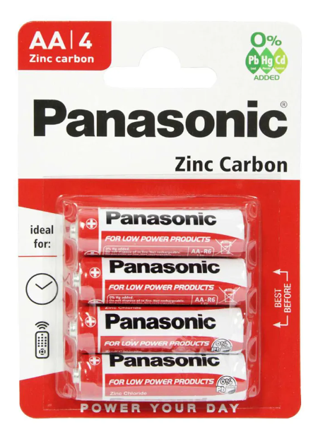 Panasonic Zinc Carbon Batteries