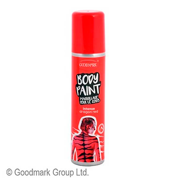 Body Paint Spray – Intense Dragon Red 75ml