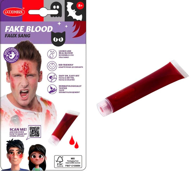Red Fake Blood Tube – 28ml